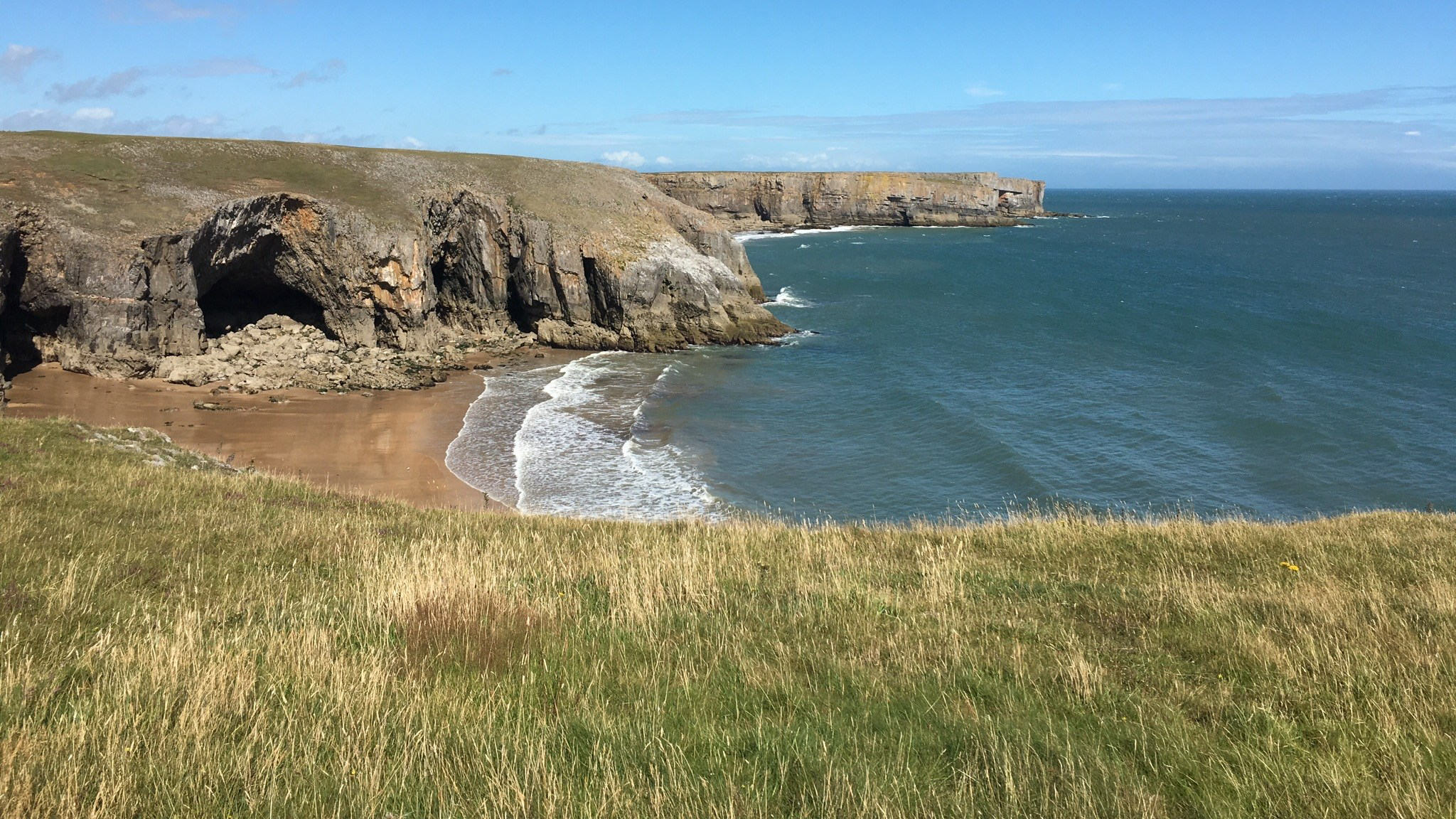 Pembrokeshire Coast ~ Walk 7. Barafundle Bay & Stackpole circular walk ...