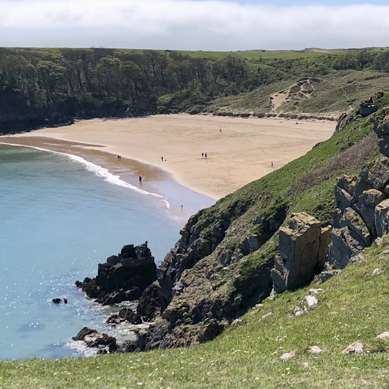 Pembrokeshire Walk 7 ~ Barafundle Bay & Stackpole circular walk – Short ...